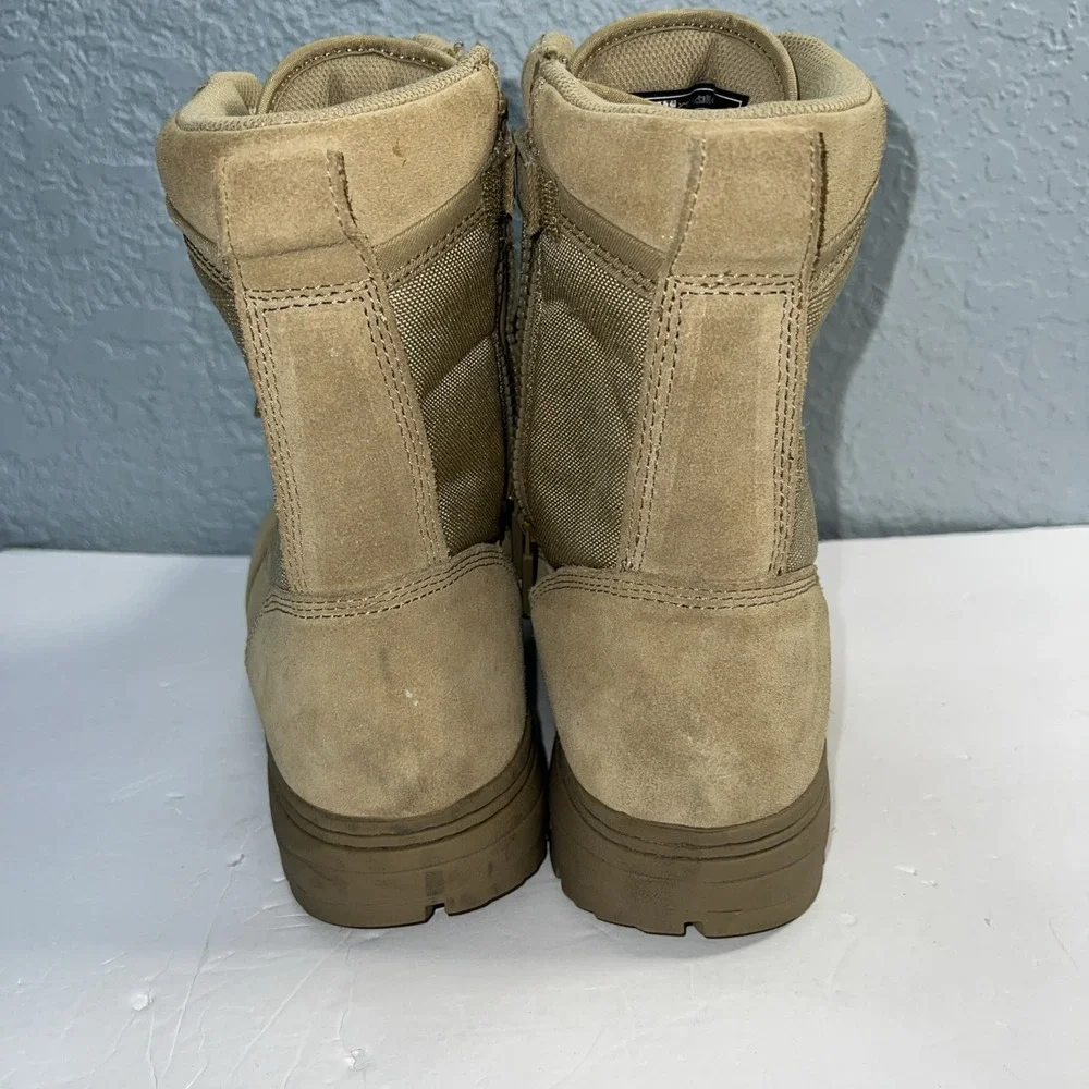 Tactical Military Mens Side Zipper Boots 9